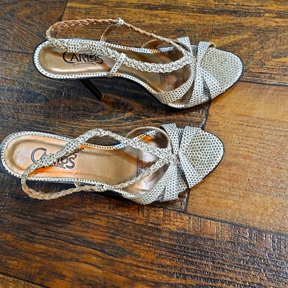 Carlos heels very comfy size 7 1/2